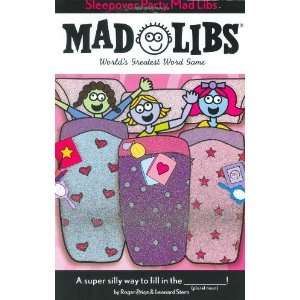  Sleepover Party Mad Libs [Paperback] Roger Price Books