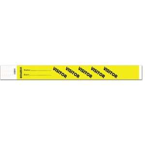  School Safety Visitor ID Wristbands for Events, Patron 
