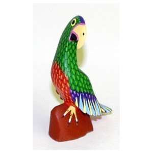  Parrot ~ Oaxacan Carving 4.75 Inches Tall