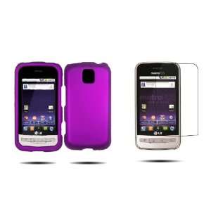 Fortress Brand, Rubber Purple Textured Hard Cover Faceplate, (Snap on 
