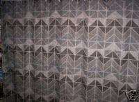 Southwest Fabric Shower Curtain   Gray  