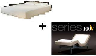   100 adjustable bed & Boyd GelRest gel memory foam mattress  
