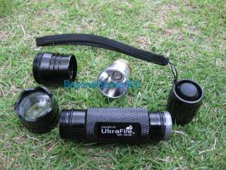 Ultrafire 501B 365 nm Ultraviolet UV LED Flashlight New  