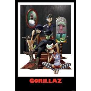  Gorillaz Poster Family