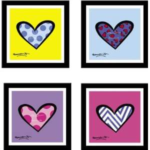 BEE BOP LOVE, DOTTY ABOUT YOU, ZIG ZAG LOVE, BLUE ABOUT YOU FRAMED 