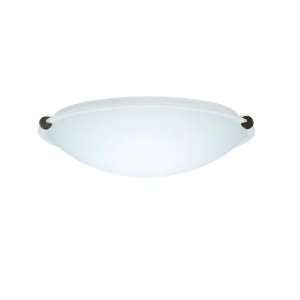  Besa Lighting 968107 B1 PN Chrome Bowl Flush Mount Chrome 