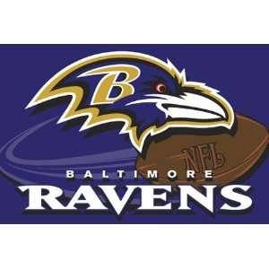Baltimore Ravens NFL Tufted Door Rug 