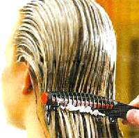   Anti Splicing Hair Detangling Dye Color Applicator Roller Comb  
