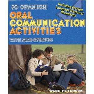  50 Spanish Oral Communication Activity Book Office 