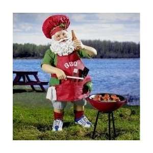 10 Fabriche Animal Magnetism Barbecue Santa Christmas Figure with 