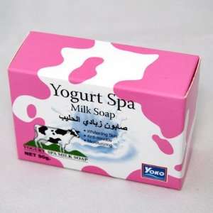  2 Yoko SPA Milk Soap with Yogurt Yoghurt Extract Whitening 