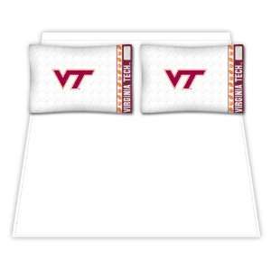  NCAA Virginia Tech Hokies Micro Fiber Bed Sheets