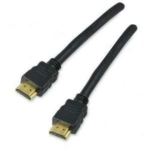  HDMI Cable, 12, 24K Gold Plated, Triple Shielded, Black 