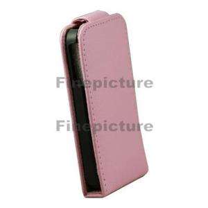 1X Pink Leather Wallet Case Covers Pouch For iPhone 4S 4GS 4G  