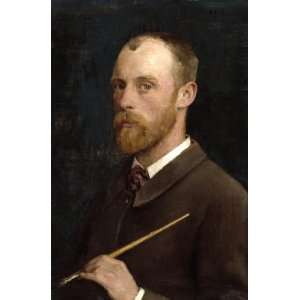   Clausen   24 x 36 inches   Self portrait of Sir George Clausen Home
