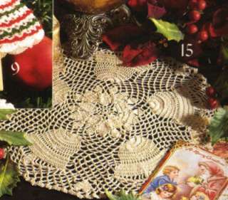 Christmas Angel Crochet Patterns Snowflakes Tree Topper  