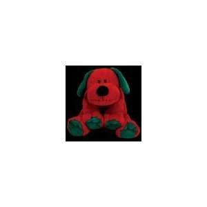  Ty Pluffies Jingles Dog Christmas Beanie Baby Toys 