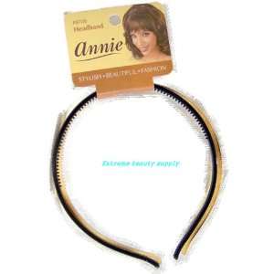  annie headband plastic comfort head band 8705 black and 