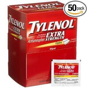  Tylenol Extra Strength Caplets, 100 Count Box Everything 