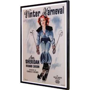 Winter Carnival 11x17 Framed Poster 