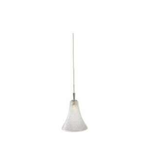   Jack Single Lamp Ali Jack Pendant for Canopies with White Glass Matte