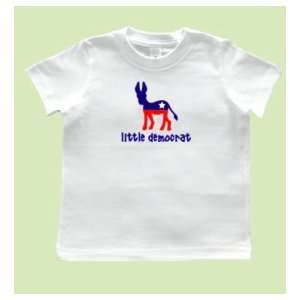   Little Democrat Short Sleeve Toddler Shirt, Childrens Size 4T Baby