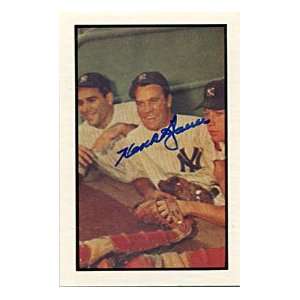 Hank Bauer Autographed/Signed Card 