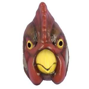  Adult Plastic Animal Mask   Rooster [Apparel] Everything 