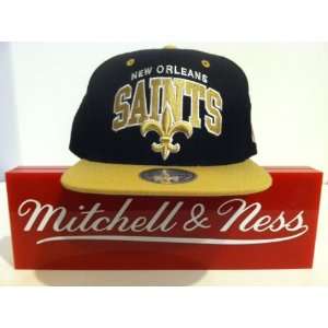  Mitchell & Ness New Orleans Saints Snapback Hat 