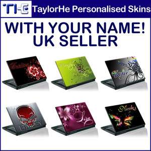 TaylorHe Personalised Laptop Skin Sticker Decal YOUR NAME  