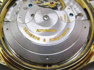 Vacheron & Constantin 18K Gold Mens Auto Matic Watch  