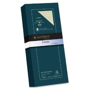  Fine Linen Envelopes,#10 (4.12 x 9.5)   24lb   Cotton Fiber, Linen 
