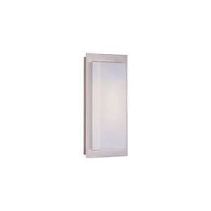   53340WTSST   Beam LED Wall Sconce   Stainless Steel Finish/White Glass