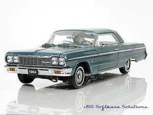 1964 Impala Super Sport Coupe In Lagoon Aqua DDS $89 by WCPD 124 