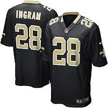 Youth Nike New Orleans Saints Mark Ingram Game Team Color Jersey (S XL 
