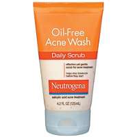 Neutrogena Oil Free Acne Wash Daily Scrub Ulta   Cosmetics 