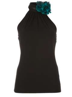 Gucci Corsage Halter Neck Top   Spk   farfetch 