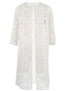 Giambattista Valli Flower Perforated Coat   L’Eclaireur   farfetch 