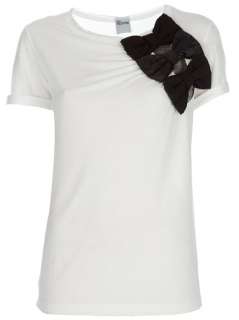 Red Valentino T Shirt With Bows   Paleari   farfetch 
