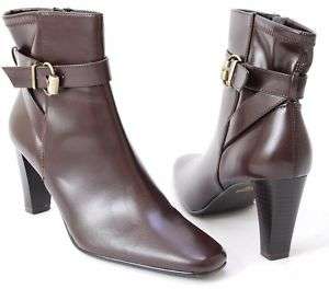 Boots   Karen Scott *Helen* Ankle Boots Chocolate Brown  
