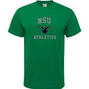   State RiverHawks Kelly Green Athletics Arch T Shirt