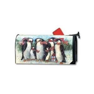  MailWraps Penguin Party Winter Mailbox Cover
