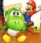 NEW NINTENDO SUPER MARIO green Yoshi plush 10cm PLUSH DOLL FREE 