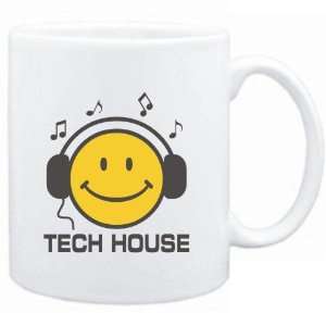  Mug White  Tech House   Smiley Music