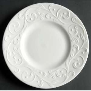  Lenox China Opal Innocence Carved Party Plate, Fine China 