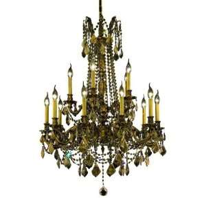  Chateau Design 15 Light 36 French Gold or Antique Brass 