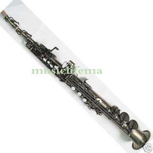 Advanced antique bronzy Soprano Saxophone Bb perfect  