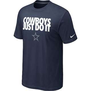 Dallas Cowboys Tees Nike Dallas Cowboys Just Do It T Shirt   Team 