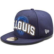 Mens New Era St. Louis Rams Draft 59FIFTY® Structured Fitted Hat 
