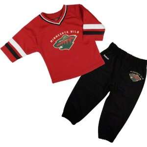  Minnesota Wild Toddler Football Jersey and Pants Set 